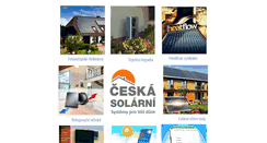 Desktop Screenshot of ceska-solarni.cz